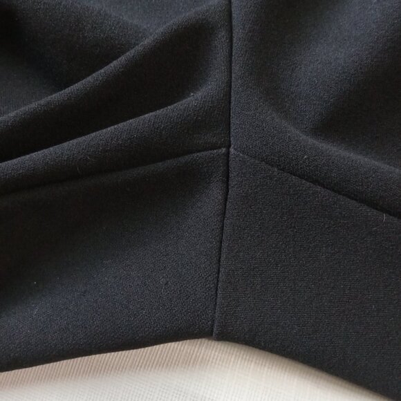 Soho Apparel Black Decorative Tied Belt Straight Leg Dress Pants Women's Medium - Picture 9 of 12